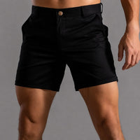 Andrie - Schicke Chino-Shorts für Herren in Schwarz