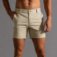 Andrie - Schicke Chino-Shorts für Herren in Khaki