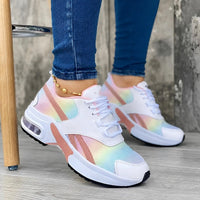 Nik - Stilvolle und atmungsaktive Sportsneaker in Regenbogen