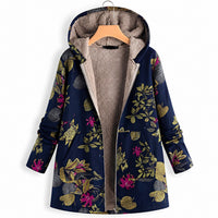 Jaslene - Ein warmer, klassischer Damenparka in Dunkelblau
