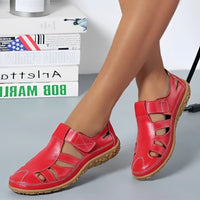 Marshana - Komfortable Damensandalen in Rot