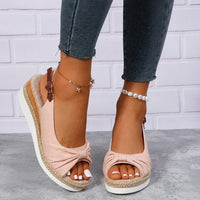 Comfyfoot - Bequeme Sandalen mit Zehenschutz in Rosa