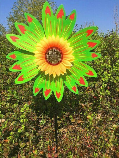 Suncharm™ Bunter Sonnenblumen-Windmühle
