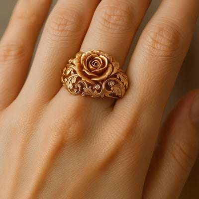 Rosalie – Florale Prunk-Ring
