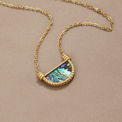 Amalfi Türkis Muschelkette