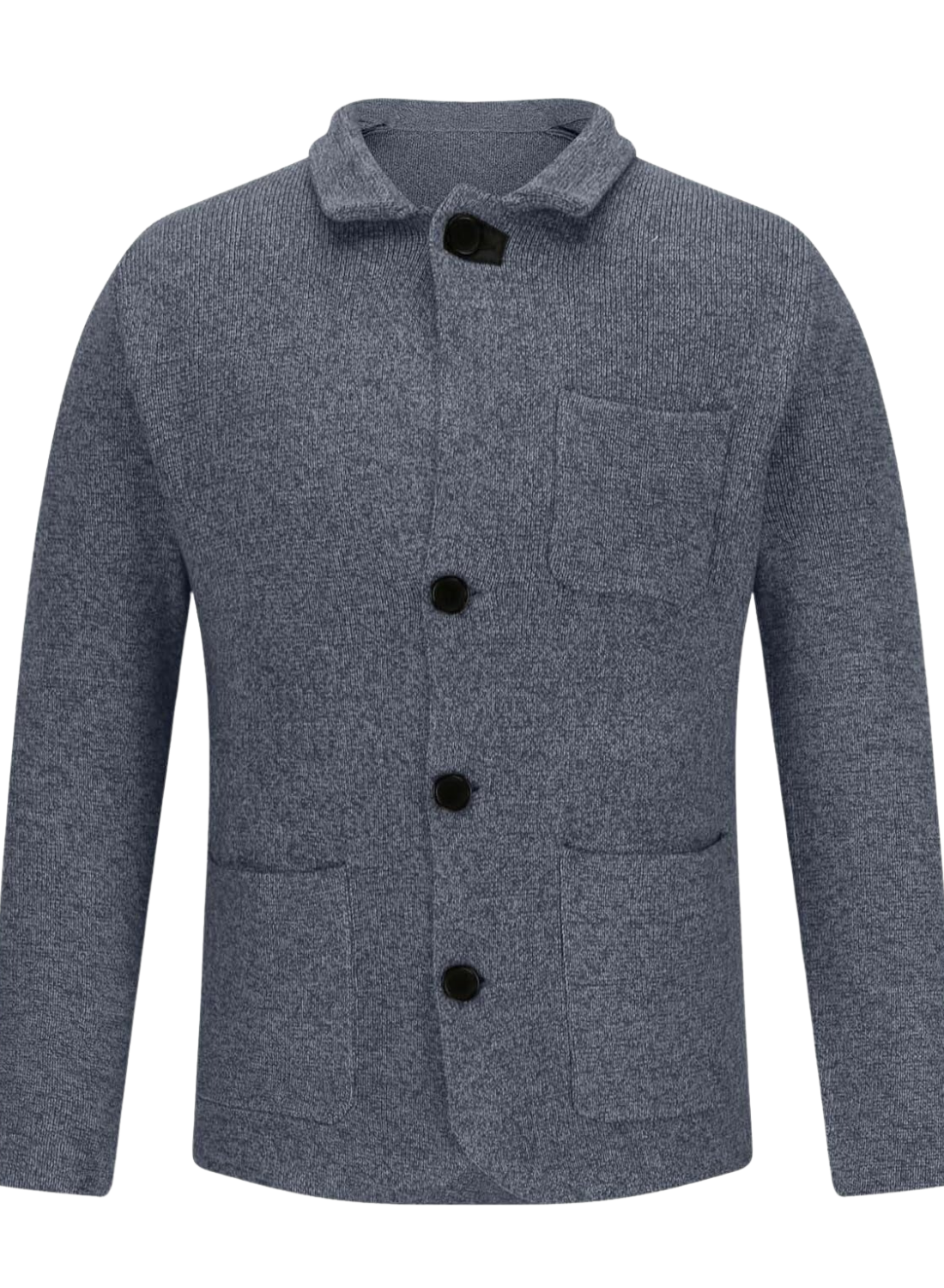 Anspruchsvolle Strickjacke für Herren | Warmer