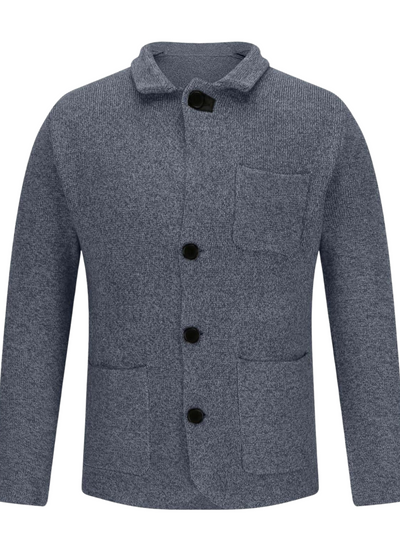 Anspruchsvolle Strickjacke für Herren | Warmer