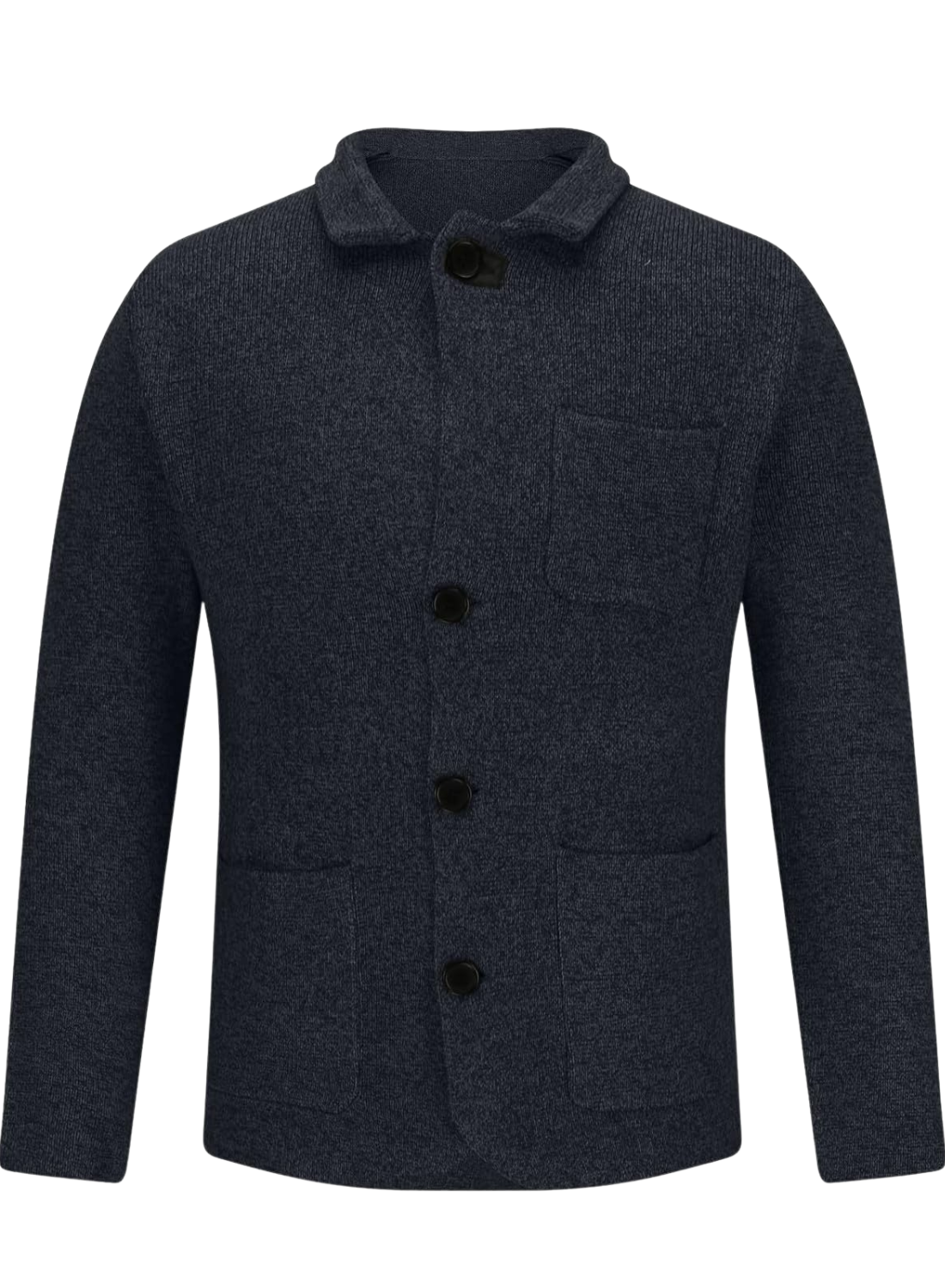 Anspruchsvolle Strickjacke für Herren | Warmer