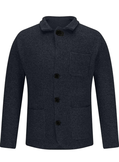 Anspruchsvolle Strickjacke für Herren | Warmer