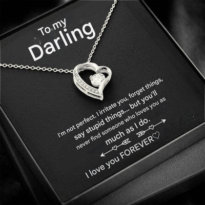 Stilvolle Herzkette - Amara