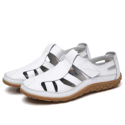 Damen Sandalen mit Ausschnitt-Design