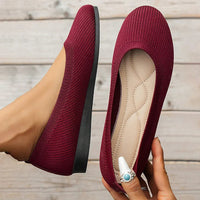 Telma -  Orthopädische Sandalen | Flache Loafers | Schuhe damen bequem in Rot