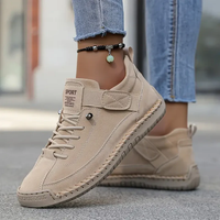 Alina | Damen Orthopädische Slip-on Sneaker in Beige