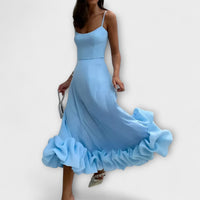 Lily - Festliches Midikleid in Blau