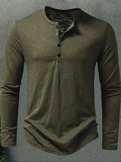 Zekeriya – Langarmhemd mit Knöpfen