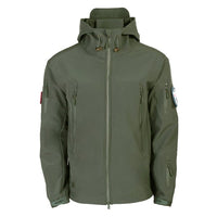Soft Shell Jacke taktischer Militär Mäntel in Grün
