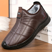 Winterschuhe Herren | Slip-On Mit Gefüttertem Inneren in Braun