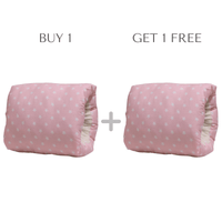 1+1 Gratis | KuschelArm™ Bequeme Stillunterstützung in Rosa Sterne