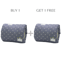 1+1 Gratis | KuschelArm™ Bequeme Stillunterstützung in Grau Krone