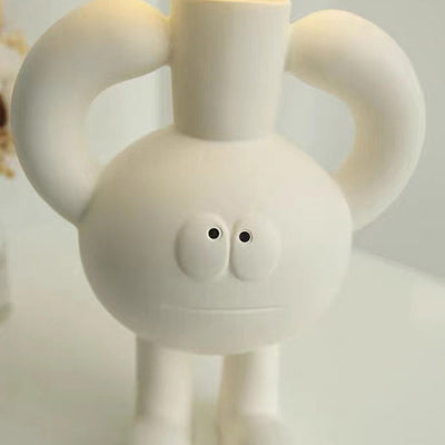 Verspielte Tischlampe mit Glasball - Glombra