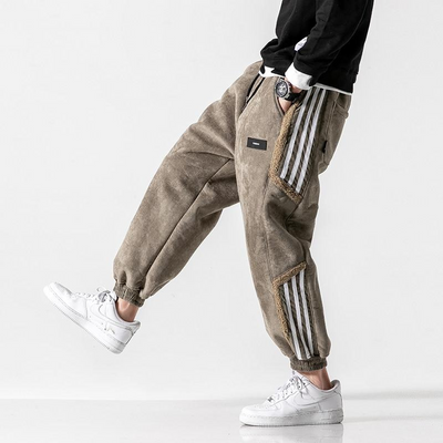 Jess | Herren Baggy Jogginghose | Schwarz