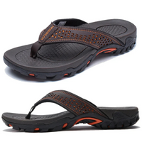 Quincy | Herren Outdoor Sandalen | Schwarz in Braun