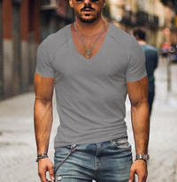 Froilan | Herren Basic T-Shirt | Schwarz in Grau