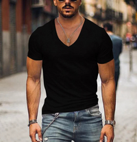 Froilan | Herren Basic T-Shirt | Schwarz in Schwarz