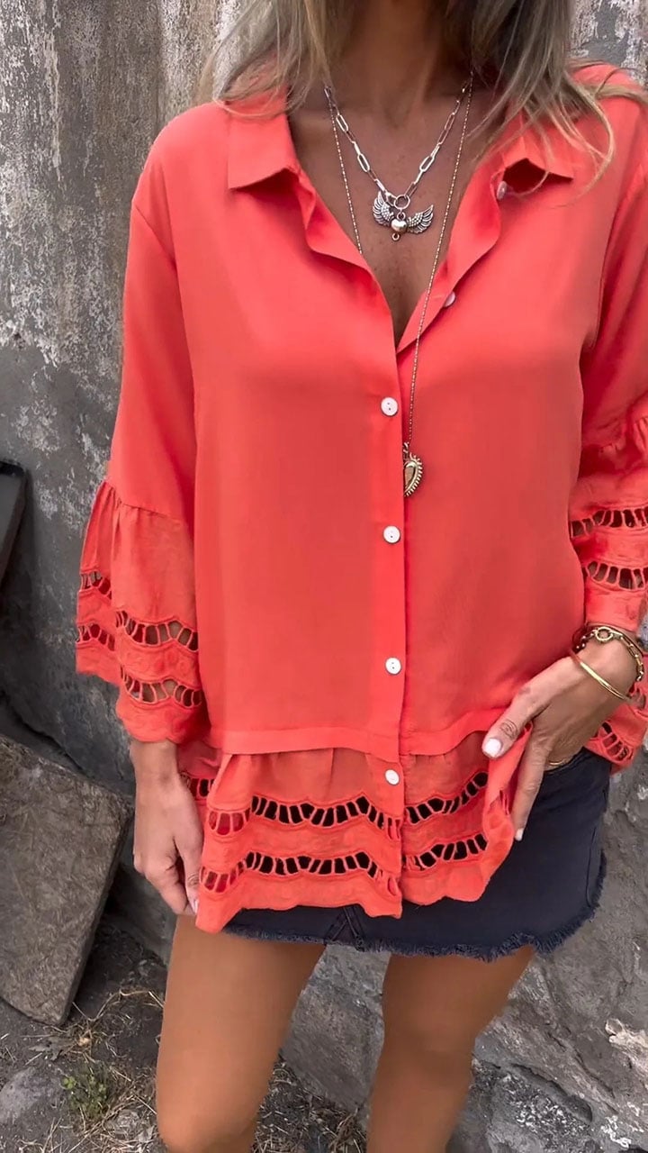 Miranda™ | Elegante Bluse im Ibiza-Stil