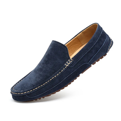 Giddeon | Herren Beige Mokassins | Bequem