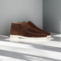 Ben | Herren Lässig Slip-On Slipper in Braun