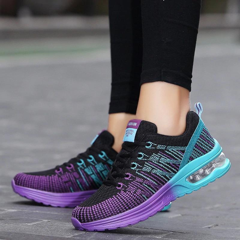 Criza | Fitness Sportschuhe Damen | Bunt