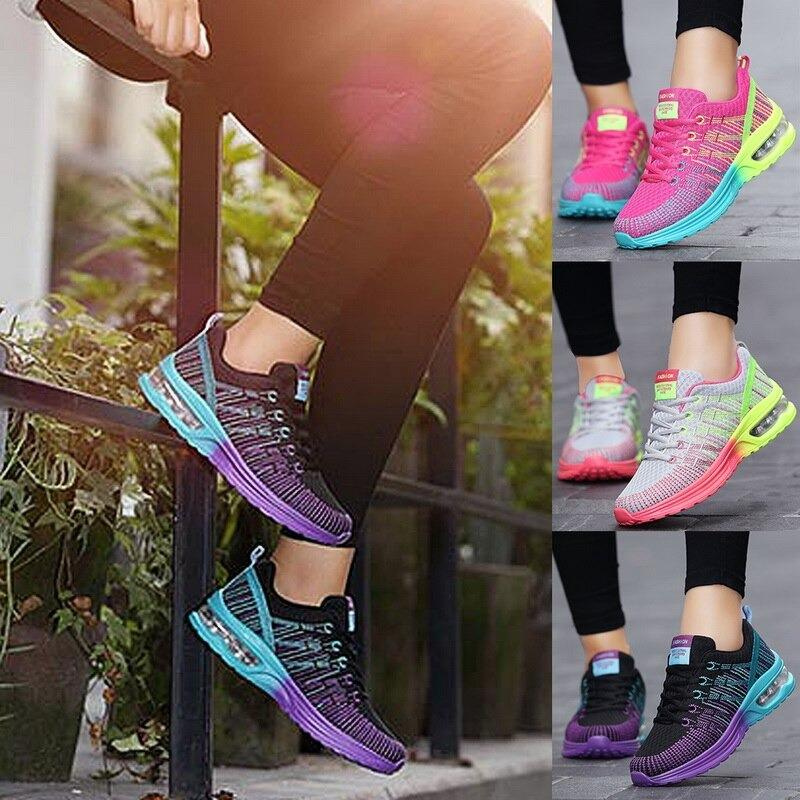 Criza | Fitness Sportschuhe Damen | Bunt