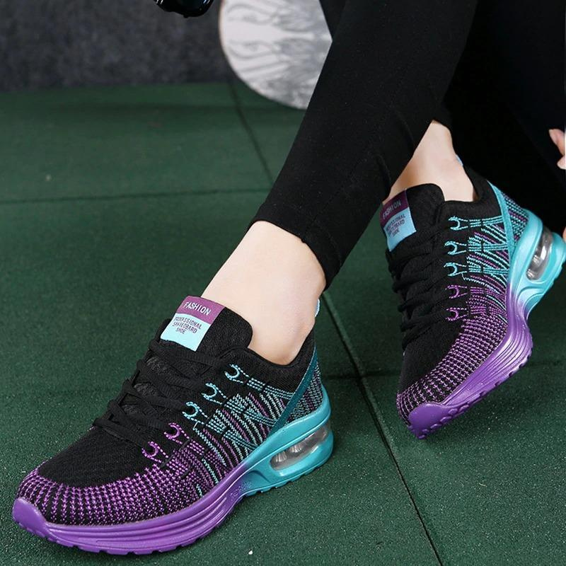 Criza | Fitness Sportschuhe Damen | Bunt
