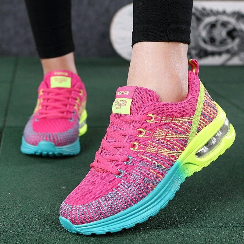Criza | Fitness Sportschuhe Damen | Bunt