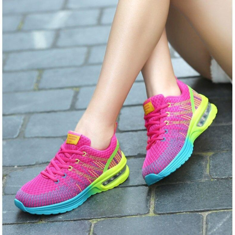 Criza | Fitness Sportschuhe Damen | Bunt