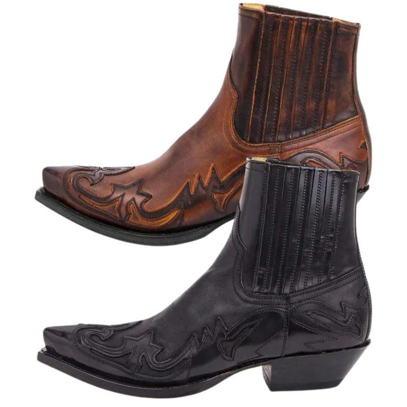 Bequeme modische Herrenstiefel | Cowboy