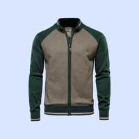 Bequeme Strickjacke für Männer für den Herbst - Sven in Grün