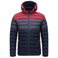 Bequeme Winterjacke für Männer - Garrett in Blau