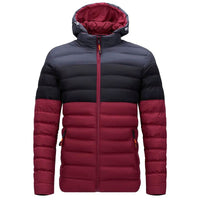 Bequeme Winterjacke für Männer - Garrett in Rot