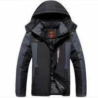 Bequeme Winterjacke mit langen Ärmeln - Thilo in Schwarz