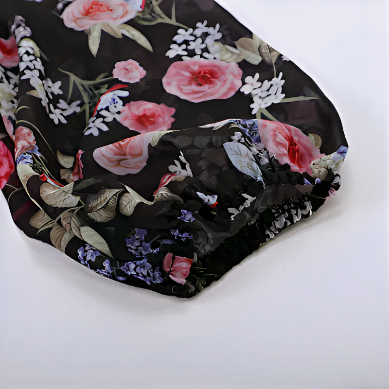 Bequemes florales Sommerkleid für Damen | Midi