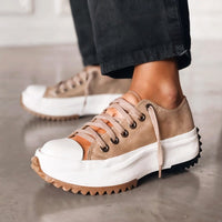 Elina | Bequeme Schuhe mit Dickem Absatz in Braun