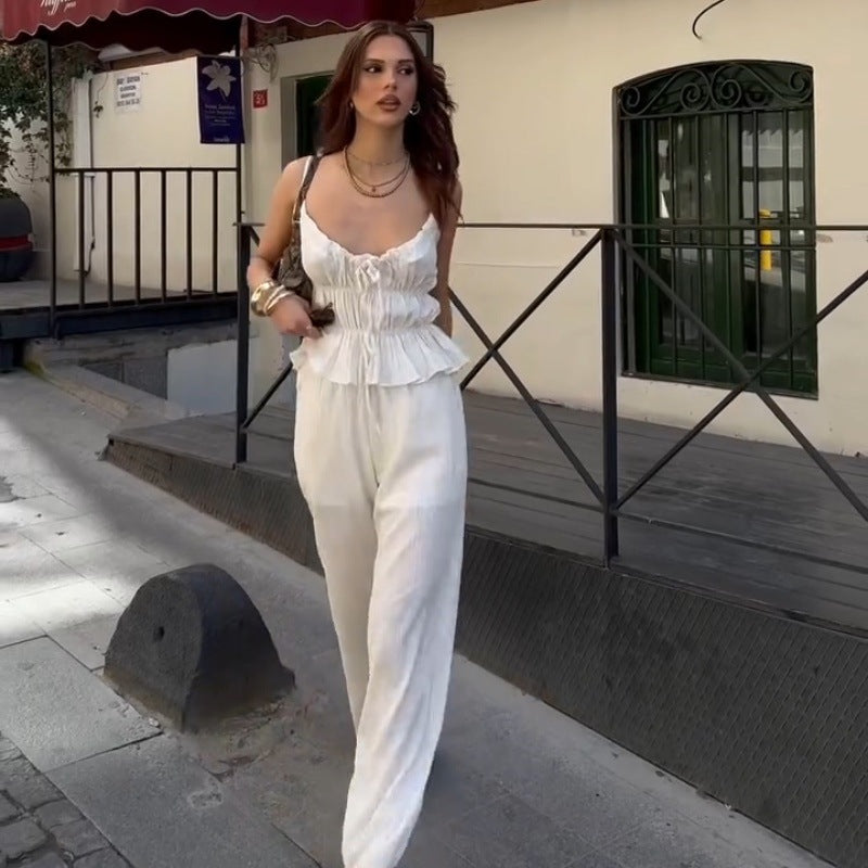 Fayna | Set aus Tanktop und Weiter Hose