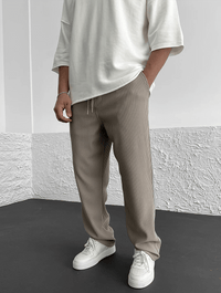 Milan | Gerippte Hose Für Herren in Beige