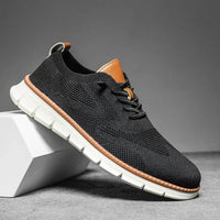 Mark | Herren Komfort Walking Sneaker in Schwarz