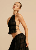 Schwarzes Top