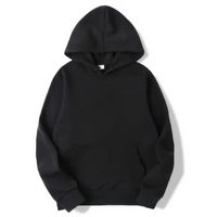 Alejandro | Herren Blau Hoodie |  Oversize Kapuzenpullover in Schwarz