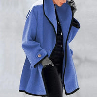 Agnes - Trenchcoat in Blau