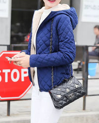 Warme & stylische Jacke für Frauen - Danique in Blau